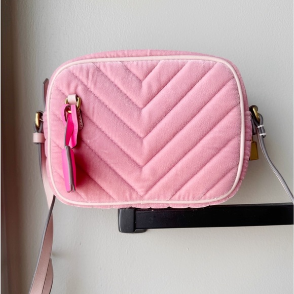 J. Crew Handbags - J.Crew Pink Camera Crossbody Bag